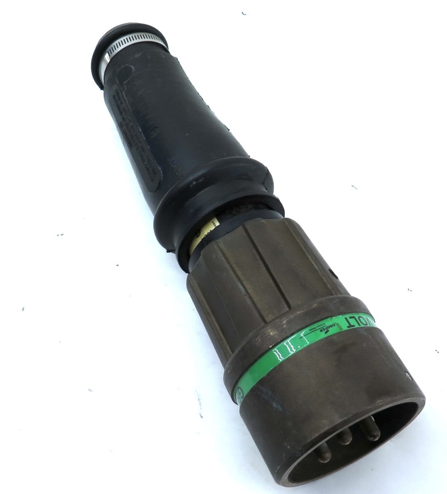 Cooper Crouse-Hinds X8345-5G Grounded Male Plug 600Vac 160A - Advance Operations