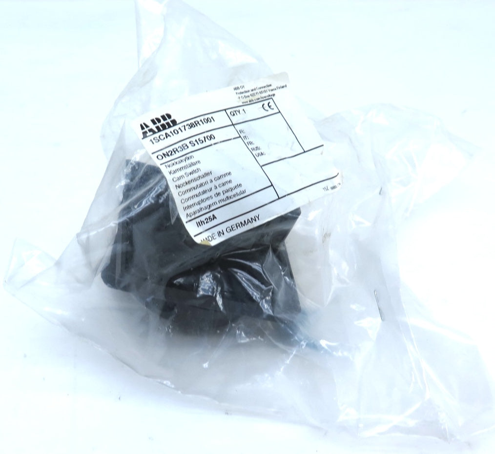 ABB 1SCA101738R1001 / ON2R3B S15700 Rotary Cam switch - Advance Operations
