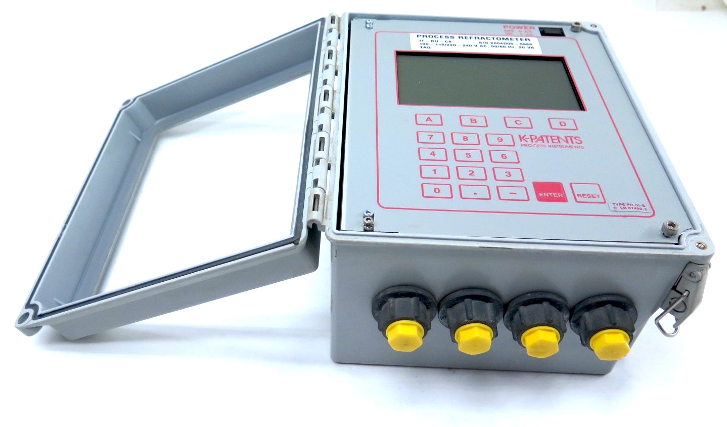 K-Patents IT-RU-CS Process Refractometer 100-240Vac 20VA - Advance Operations
