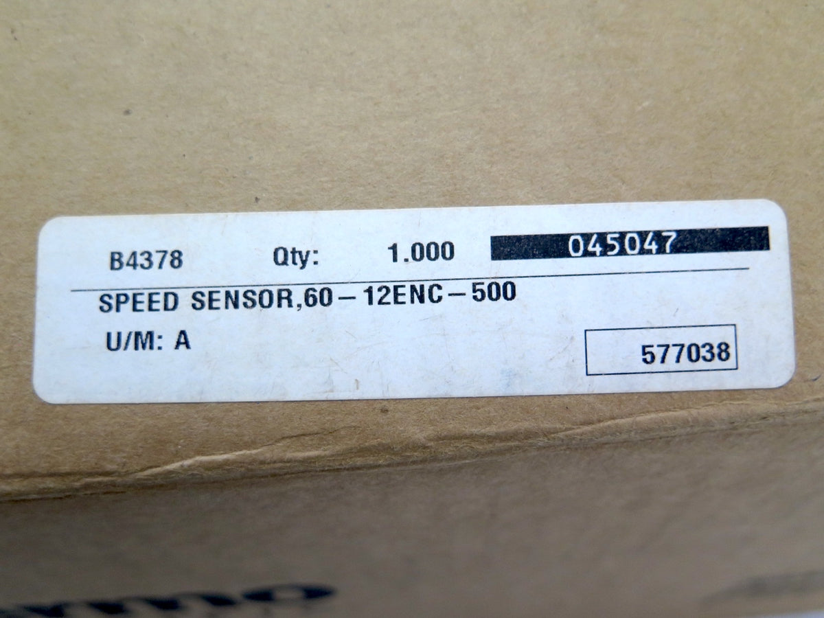 Thermo Scientific 60-12ENC-500 / 045047 Speed Sensor - Advance Operations