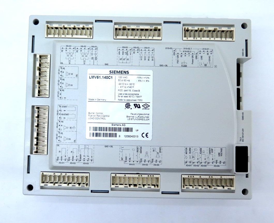 Siemens LMV51.140C1 Burner Control Module 120Vac