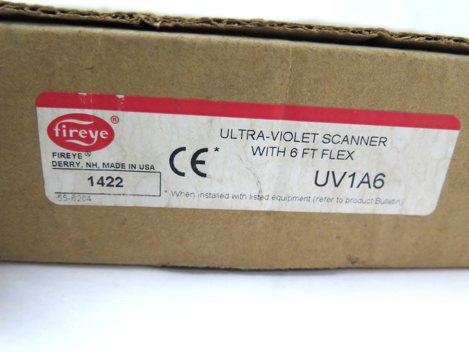 Fireye UV1A6 Ultra Violet Scanner With 6 Flex - Advance Operations