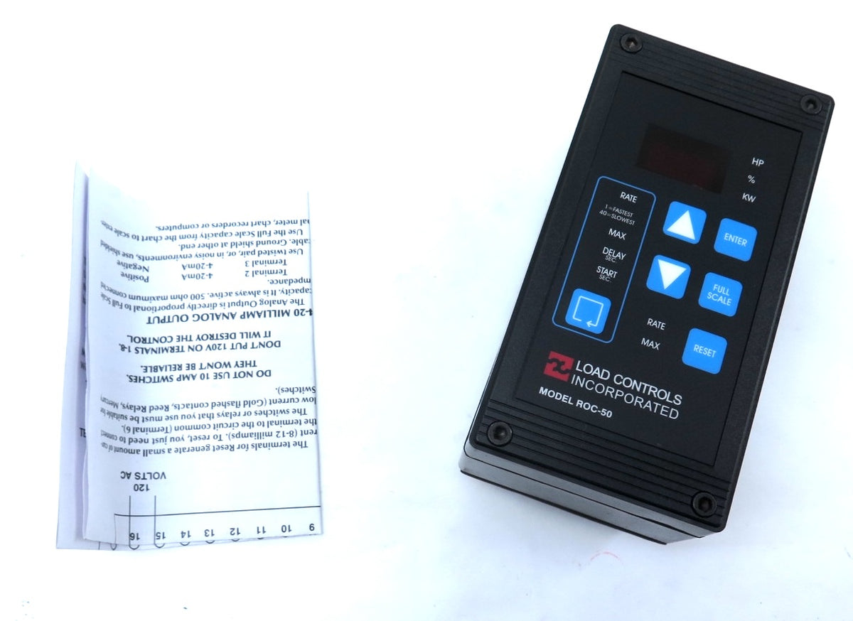 Load Controls ROC-50V Load Control System 120Vac - Advance Operations