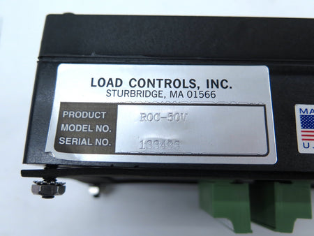 Load Controls ROC-50V Load Control System 120Vac - Advance Operations