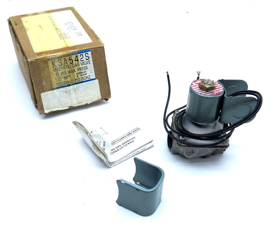 ITT Magnetic Gas Valve K3A542S 6Psi Max - Advance Operations
