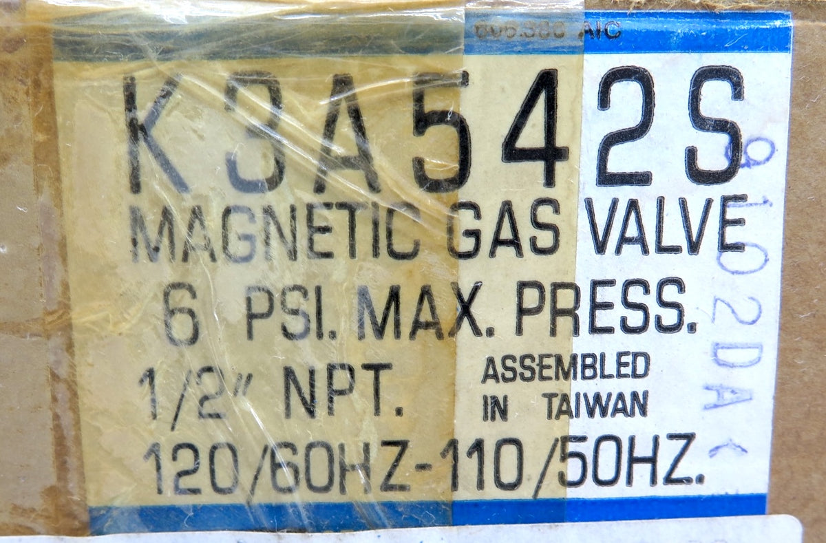 ITT Magnetic Gas Valve K3A542S 6Psi Max - Advance Operations