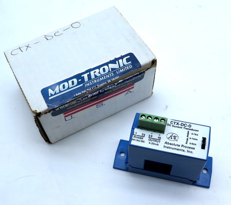Absolute Process CTX-DC-ODC Current Transducer - Advance Operations