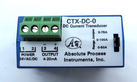 Absolute Process CTX-DC-ODC Current Transducer - Advance Operations