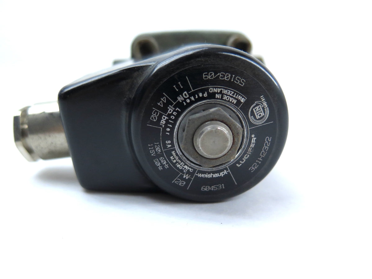 Parker 121G2320-4887602401P8 Solenoid Valve 120Vac Coil - Advance Operations
