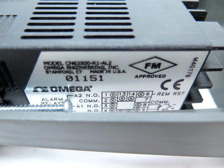 Omega CN63500-R1-AL2 Temperature Controller - Advance Operations