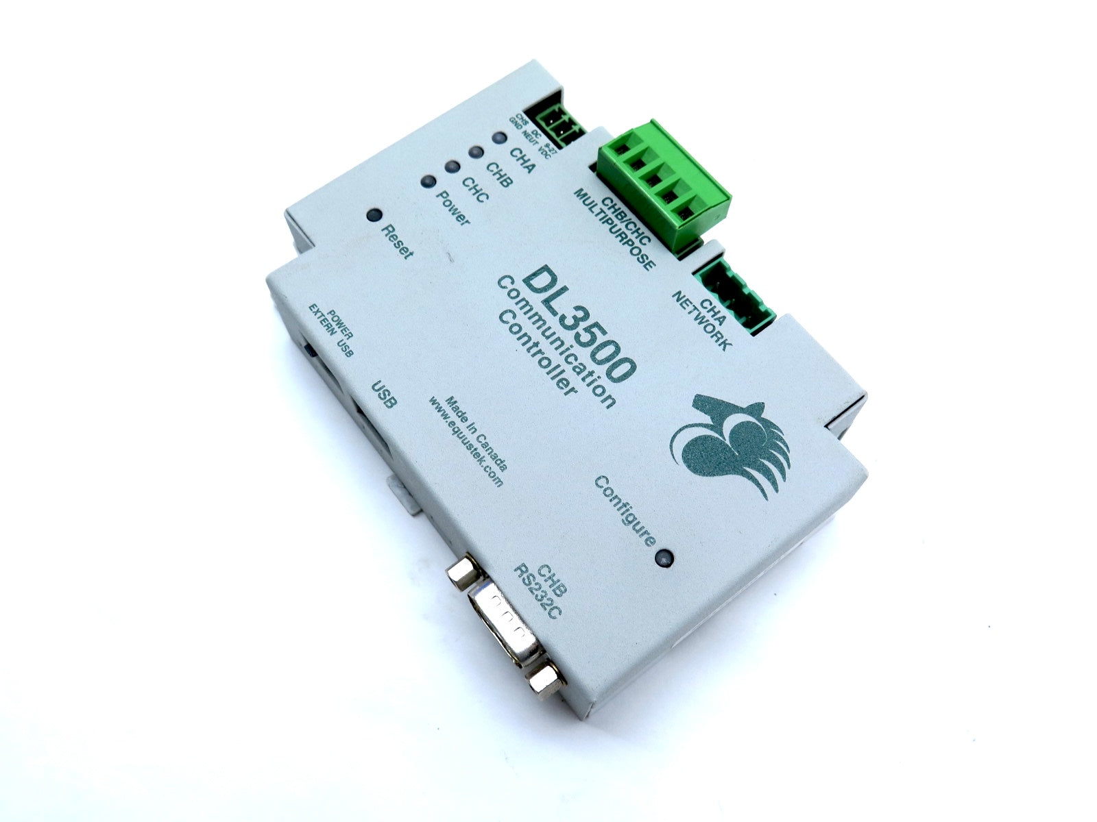 Equustek DL3500 Communication Controller / 5-300 DL3500-DHM - Advance Operations