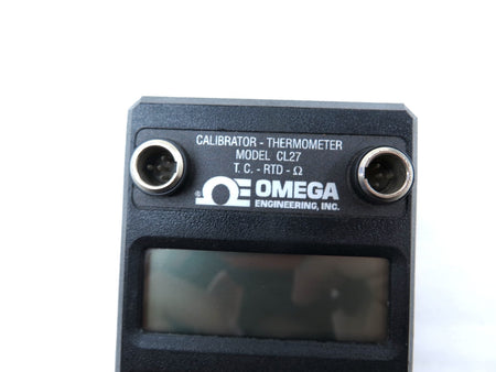 Omega Model CL27 Calibrator Thermometer In His Rubber Cover - Advance Operations