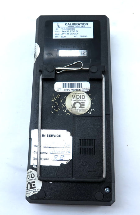 Omega Model CL27 Calibrator Thermometer In His Rubber Cover - Advance Operations
