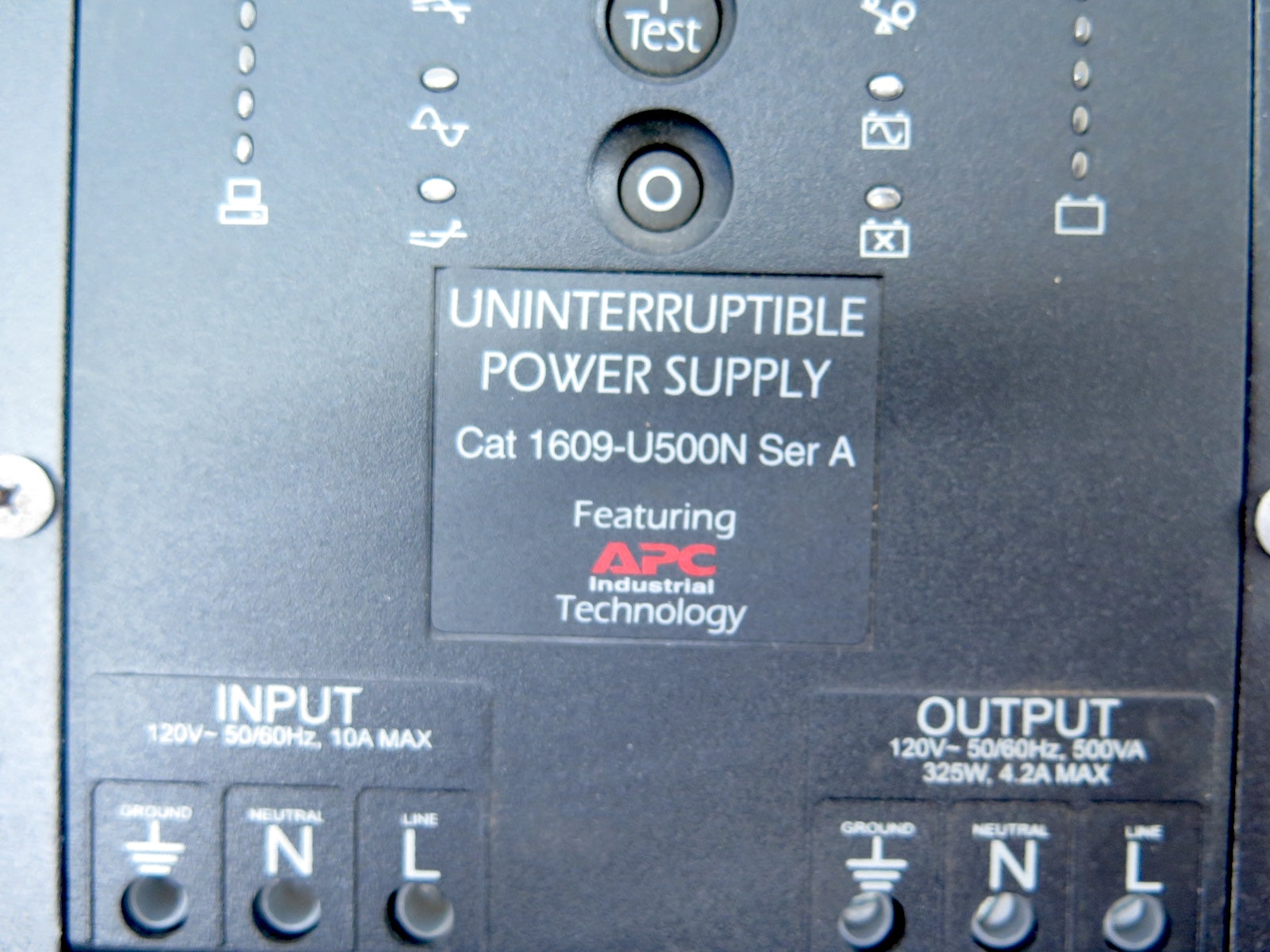 Allen-Bradley 1609-U500N Uninterruptible Power Supply NOS - Advance Operations