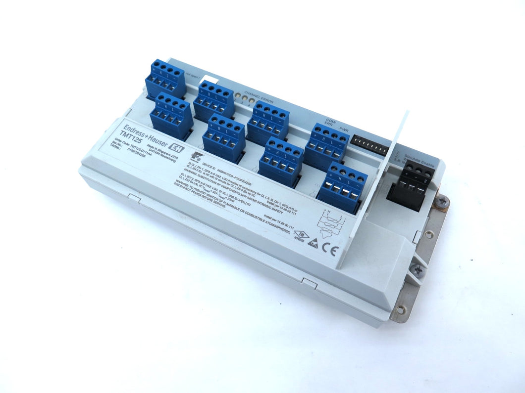 Endress + Hauser TMT125 Temperature Transmitter Multiplexer - Advance Operations