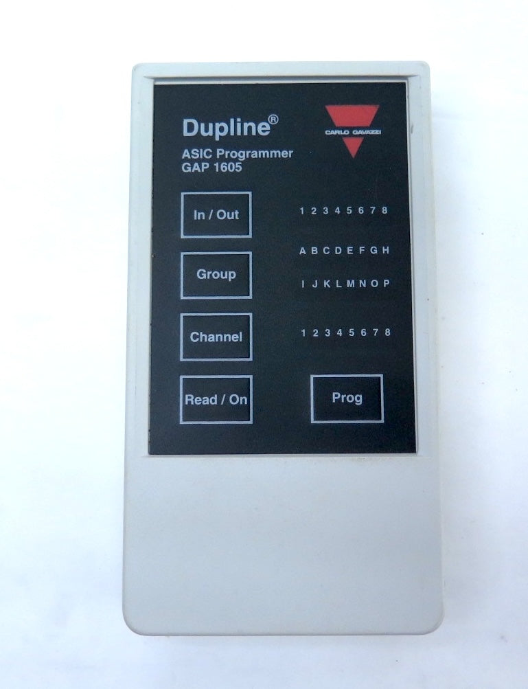 Carlo Gavazzi ASIC Programmer GAP 1605 - Advance Operations