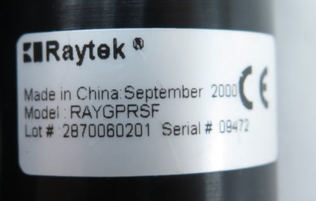 Raytek RAYGPRSF Thermalert GP Infrated Temperature Sensor - Advance Operations