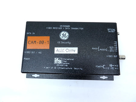 GE VR1500WDM / 203-426-1180 Video receiver + Data Transmitter - Advance Operations