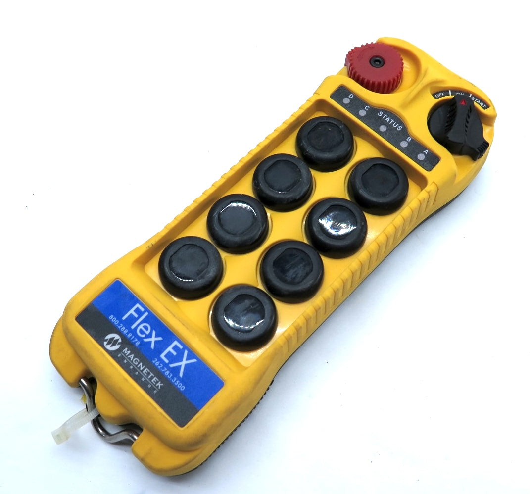 Magnetek Flex 8EX Radio Remote Control Transmitter - Advance Operations