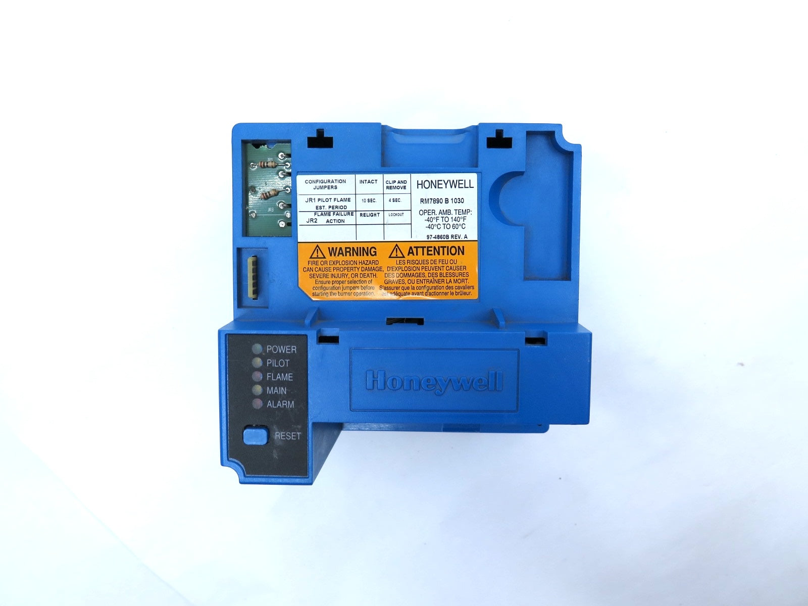 Honeywell RM7890 B 1030 Burner Control Module - Advance Operations
