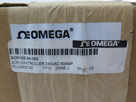 Omega SCR19Z-24-060 SCR Controller 240Vac 60A  FACTORY SEAL - Advance Operations