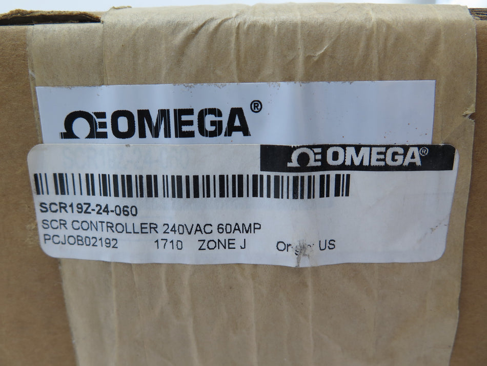 Omega SCR19Z-24-060 SCR Controller 240Vac 60A  FACTORY SEAL - Advance Operations