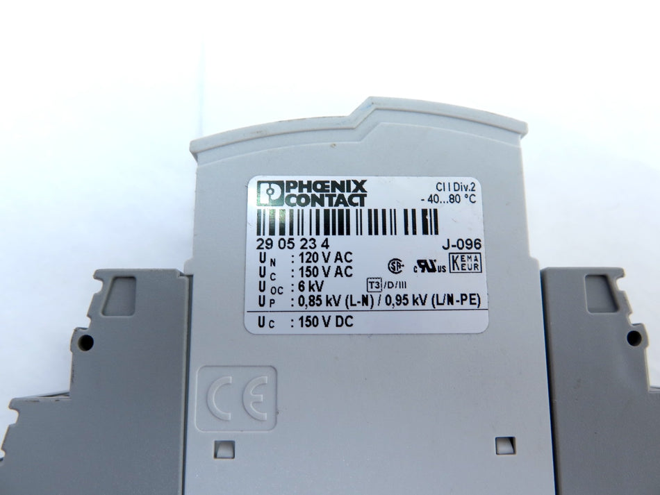 Phoenix Contact PLT-SEC-T3-120-P Surge Supressor - Advance Operations