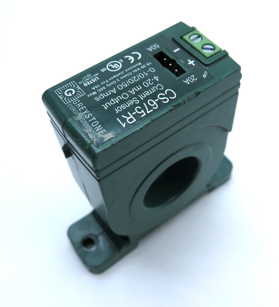 Greystone CS-675-R1 AC Current Sensor 0-10/20/50A - Advance Operations