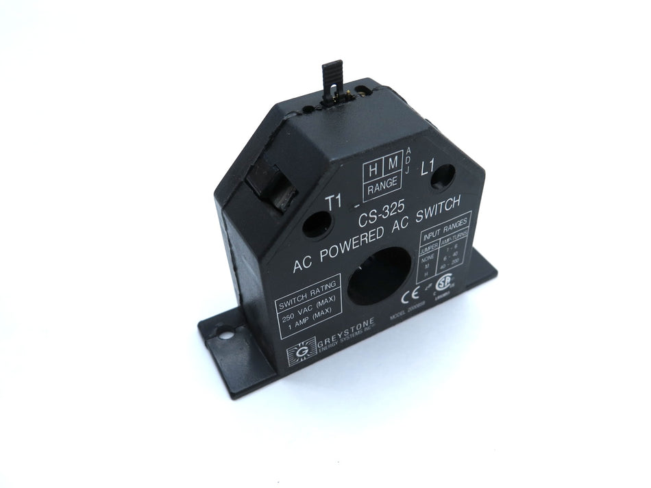 Greystone CS-325 / 2000859 AC Powered AC Switch Current - Advance Operations