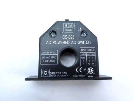 Greystone CS-325 / 2000859 AC Powered AC Switch Current - Advance Operations