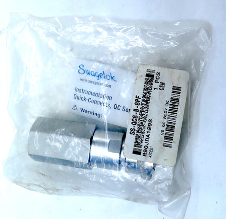 Swagelok SS-QCB-B-8FF Stainless Quick Connect Fitting - Advance Operations