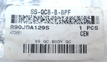 Load image into Gallery viewer, Swagelok SS-QCB-B-8FF Stainless Quick Connect Fitting - Advance Operations
