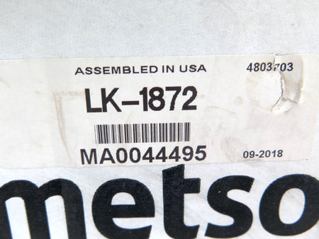 Metso LK-1872 Valve Actuator Link Kit - Advance Operations