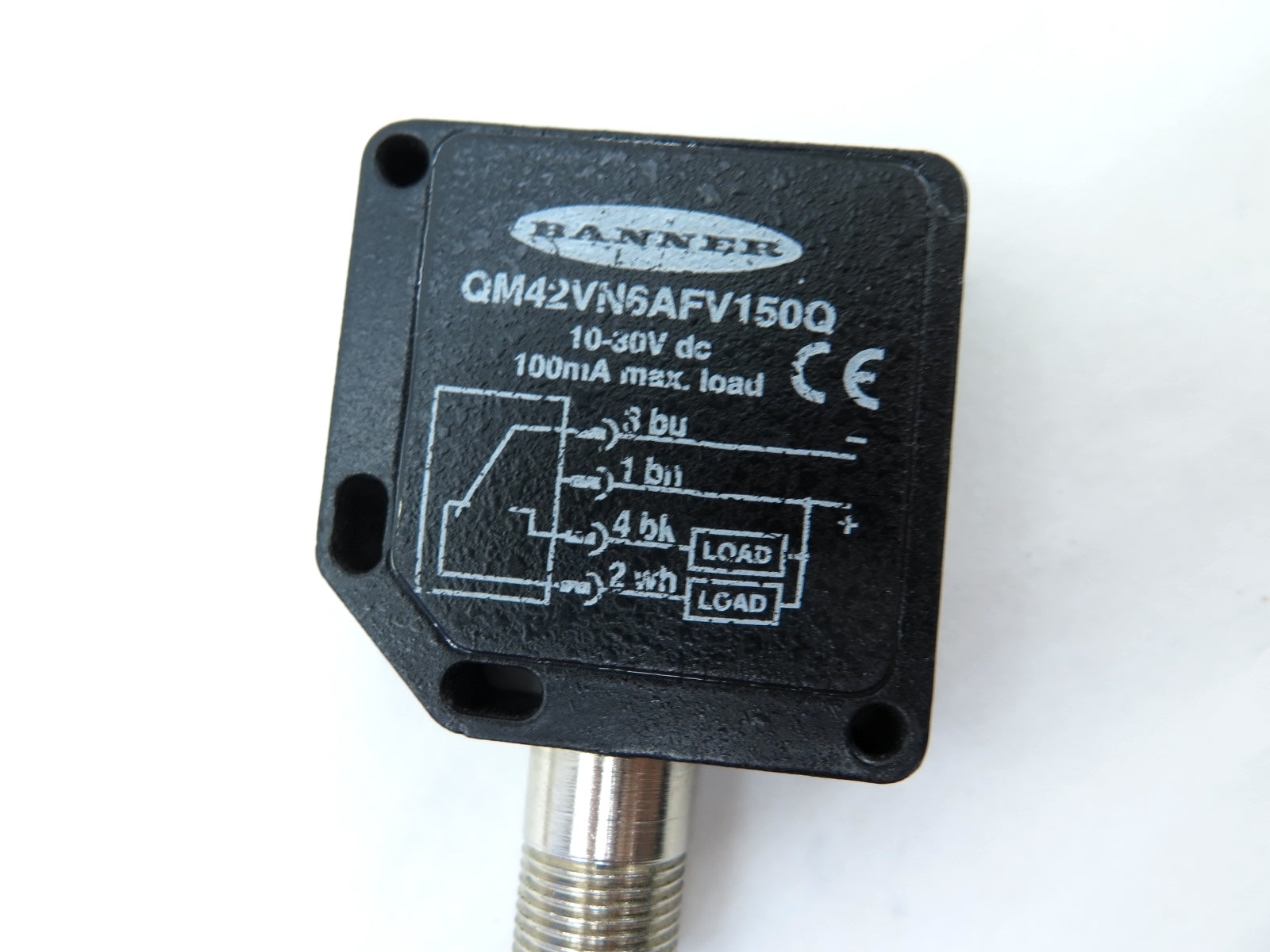 Banner QM42VN6AFV150Q Photoelectric Sensor 10-30Vdc 100mA - Advance Operations