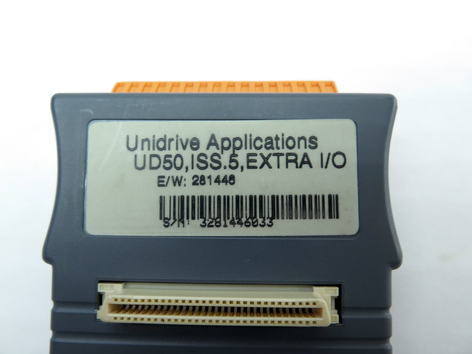 Emerson / Control Techniques Unidrive Applications UD50 ISS.5 Extra I/O - Advance Operations