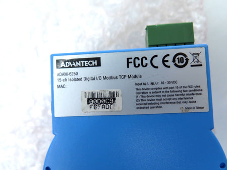 Advantech ADAM-6250 Data Acquisition Module - Advance Operations