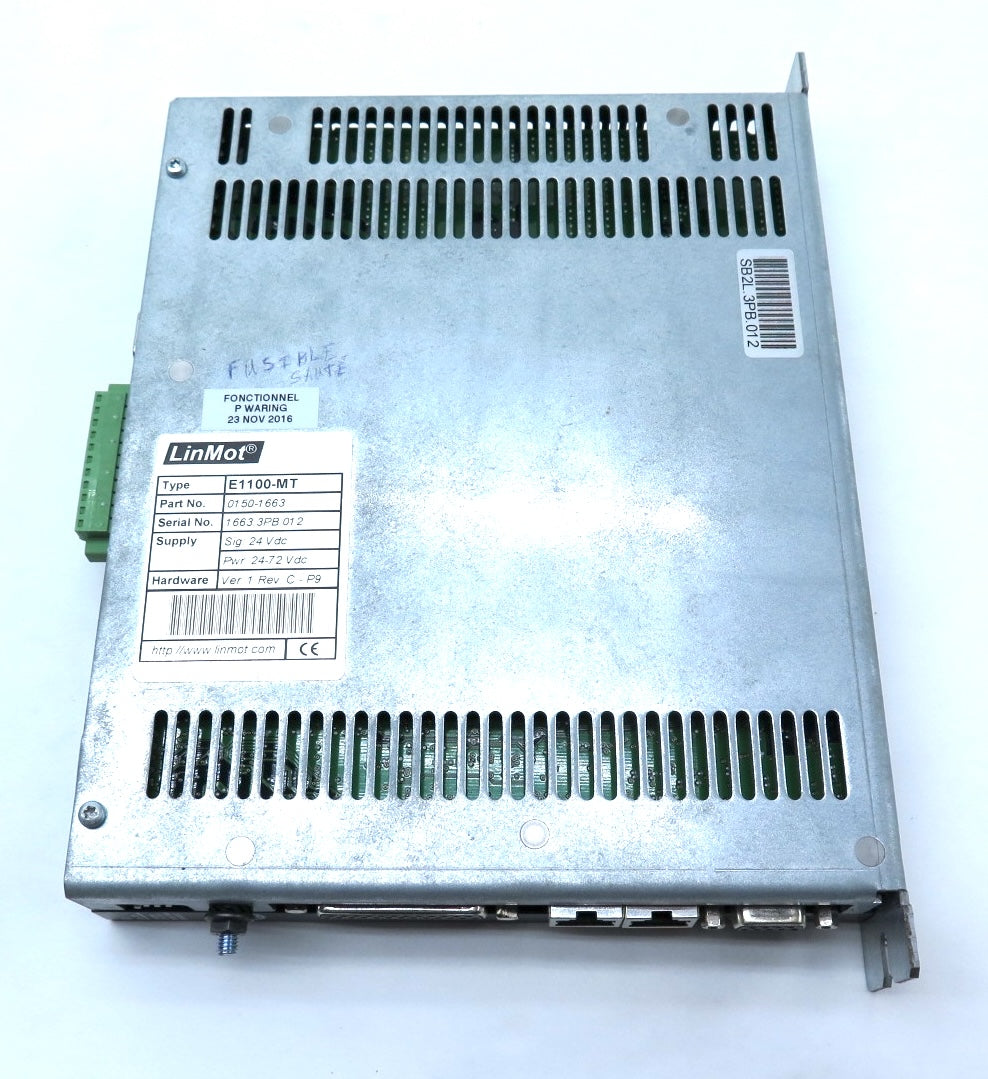 Linmot E1100-MT / 0150-1663 Servo Controller FOR PARTS - Advance Operations