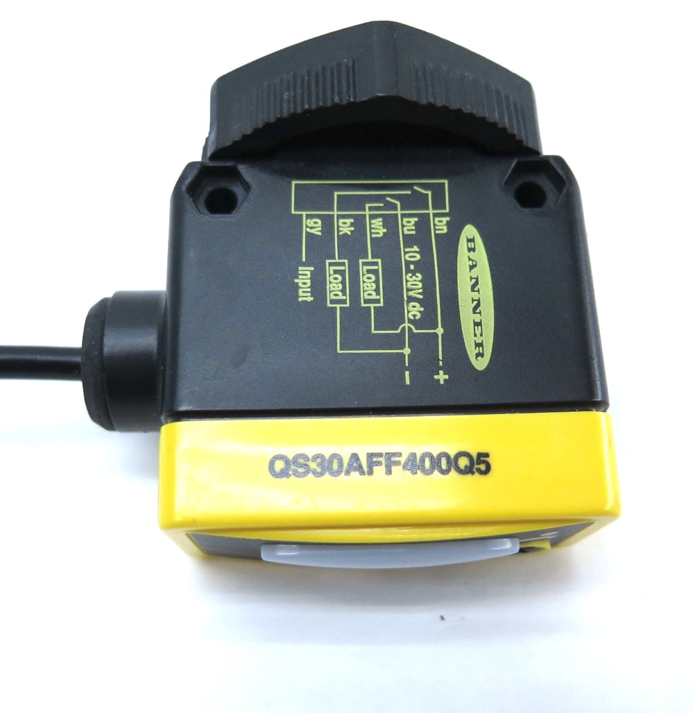 Banner QS30AFF400Q5 Photoelectric Sensor Switch - Advance Operations
