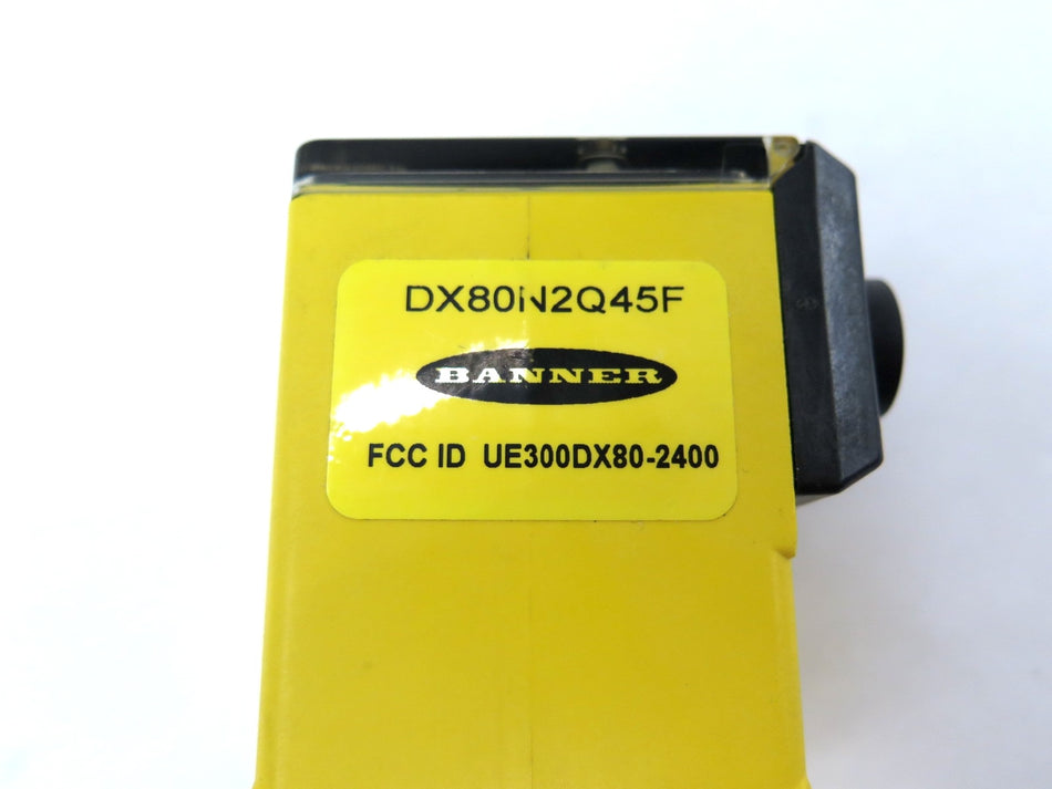 Banner DX80N2Q45F Wireless SureCross Photoelectric Sensor - Advance Operations