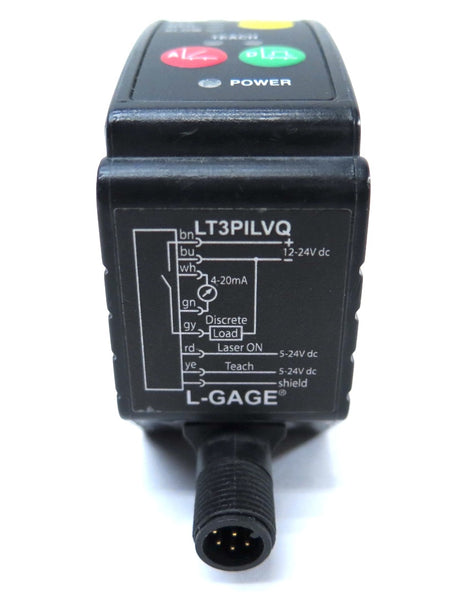 Banner LT3PILVQ Long Range Time Of Flight Sensor L-Cage - Advance Operations