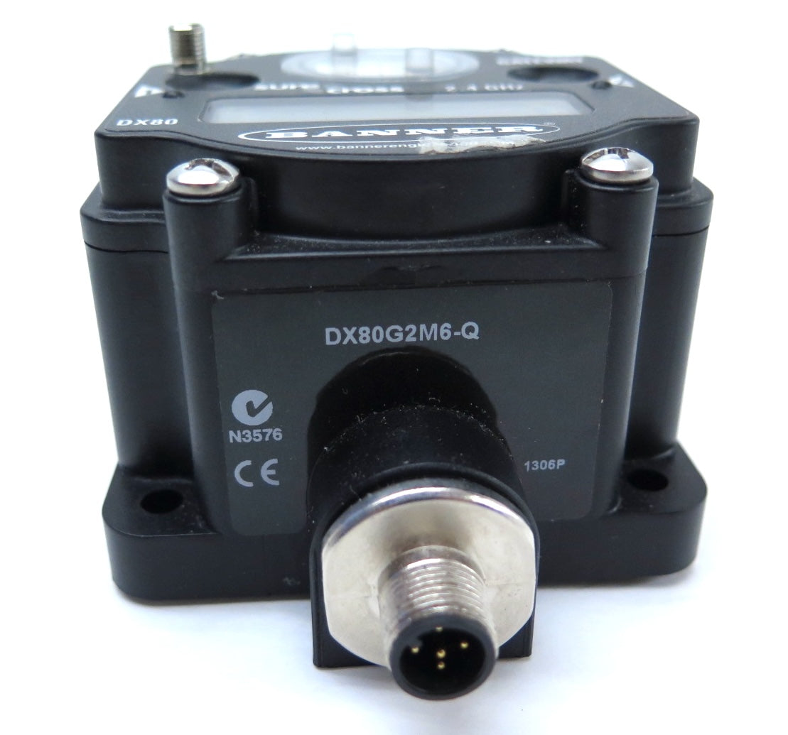 Banner DX80G2M6-Q Wireless Gateway 900Mhz Ism Band 6 I/O Points DIN Mount - Advance Operations