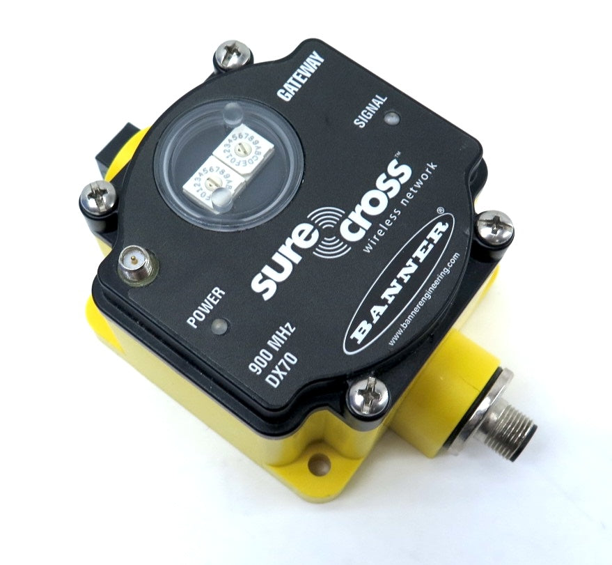 Banner DX70G9X6S4P4M2M2 Sure Cross Network Module Point to Point *READ* - Advance Operations