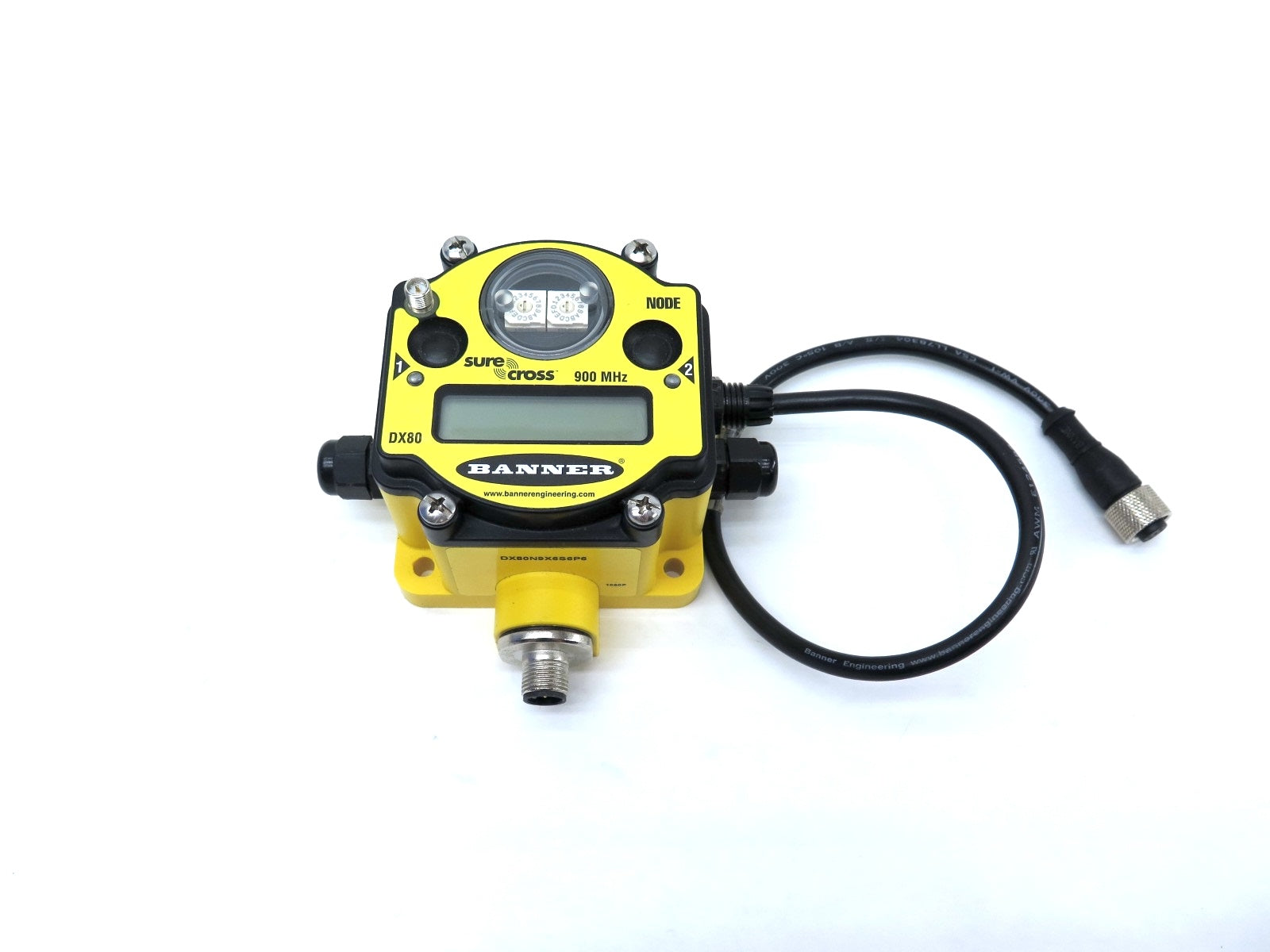 Banner DX80N9X6S6P6 Sure Cross 900Mhz Node Network Wireless Module - Advance Operations