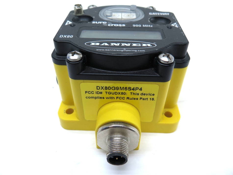 Banner DX80G9M6S4P4 Sure Cross Network Gateway Node - Advance Operations