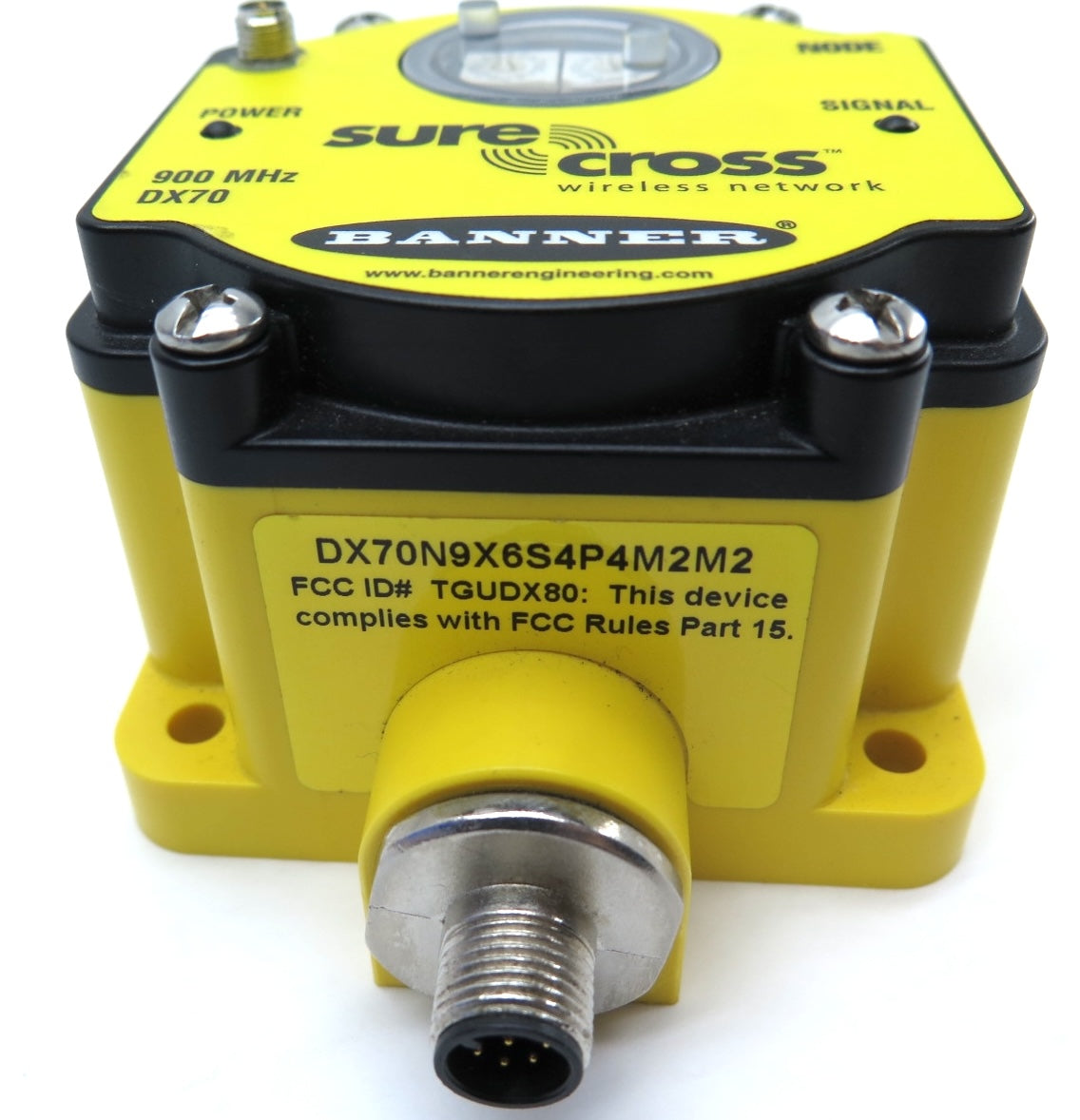 Banner DX70N9X6S4P4M2M2 Sure Cross 900Mhz Node Network Wireless Module - Advance Operations
