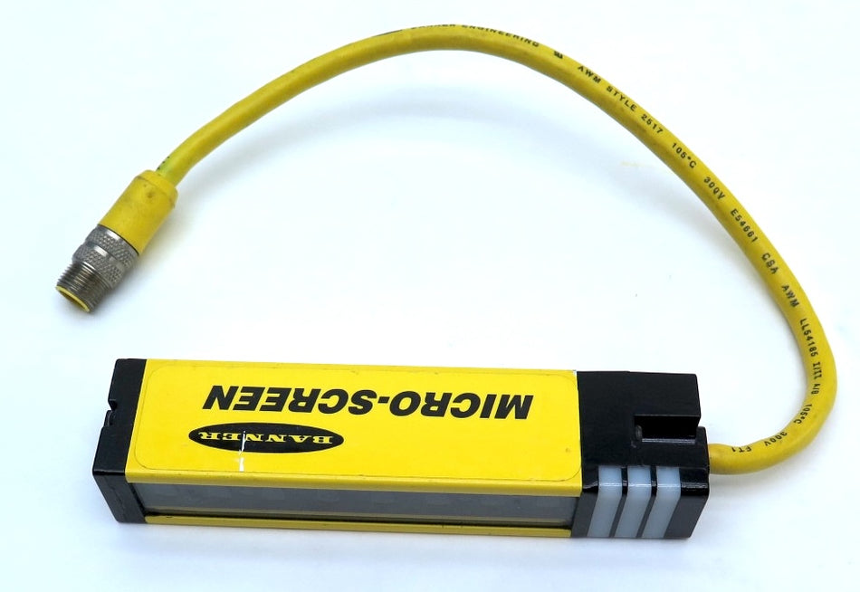 Banner USR424YP2 Safety Light Curtain Micro-Screen - Advance Operations