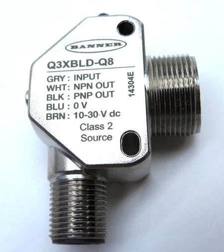 Banner Q3XBLD-Q8 Laser Contrast Sensor - Advance Operations