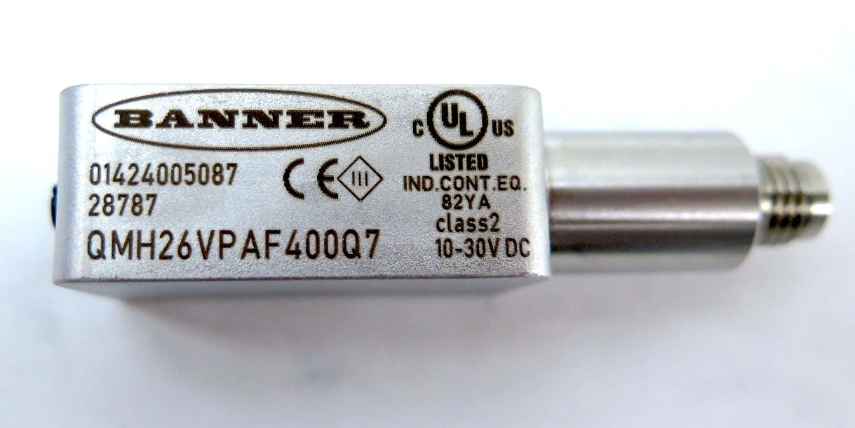 Banner QMH26VPAF400Q7 Washdown Proximity Sensor - Advance Operations