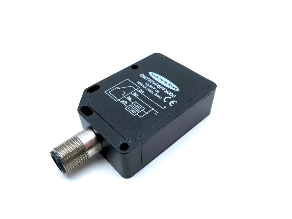 Banner QMT42VP6FF2000 Photoelectric Sensor - Advance Operations