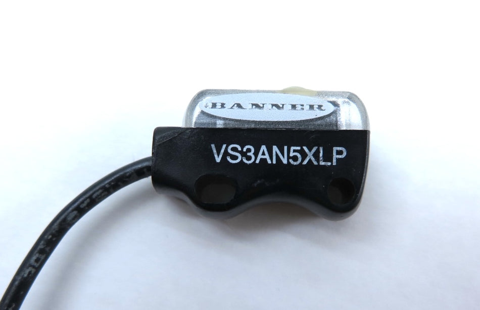 Banner VS3AN5XLP Photoelectric Sensor Polarized Retro - Advance Operations